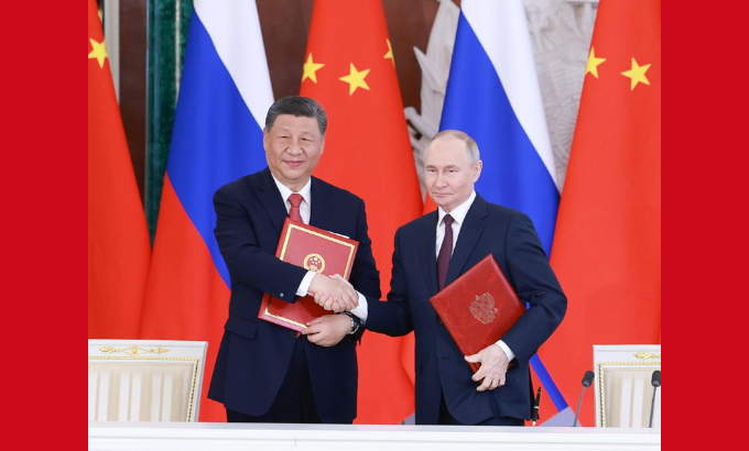 习近平同俄罗斯总统普京举行会谈