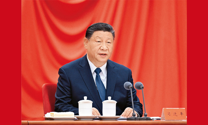 习近平：锲而不舍落实中央八项规定精神，以优良党风引领社风民风